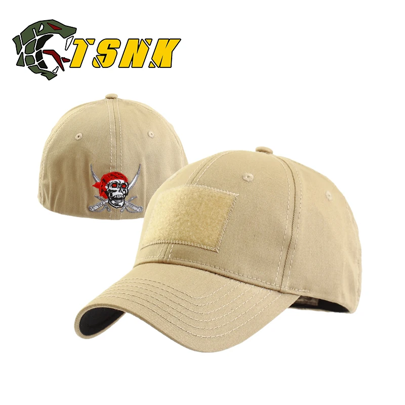 

TSNK Men's and Women's Enthusiasts "SEAL/NAVY/PIRATE" Tactical Baseball Cap Snapback Stretchable Cap Casual Fashion Hats