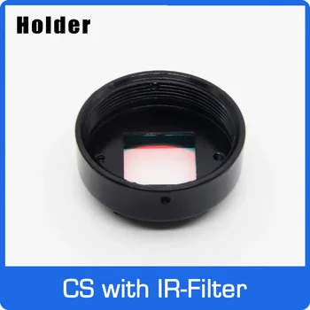 CS 렌즈용 풀 메탈 마운트 홀더, PCB 보드 모듈 또는 CCTV 카메라 지원, 650nm IR 필터, 20mm 홀 거리