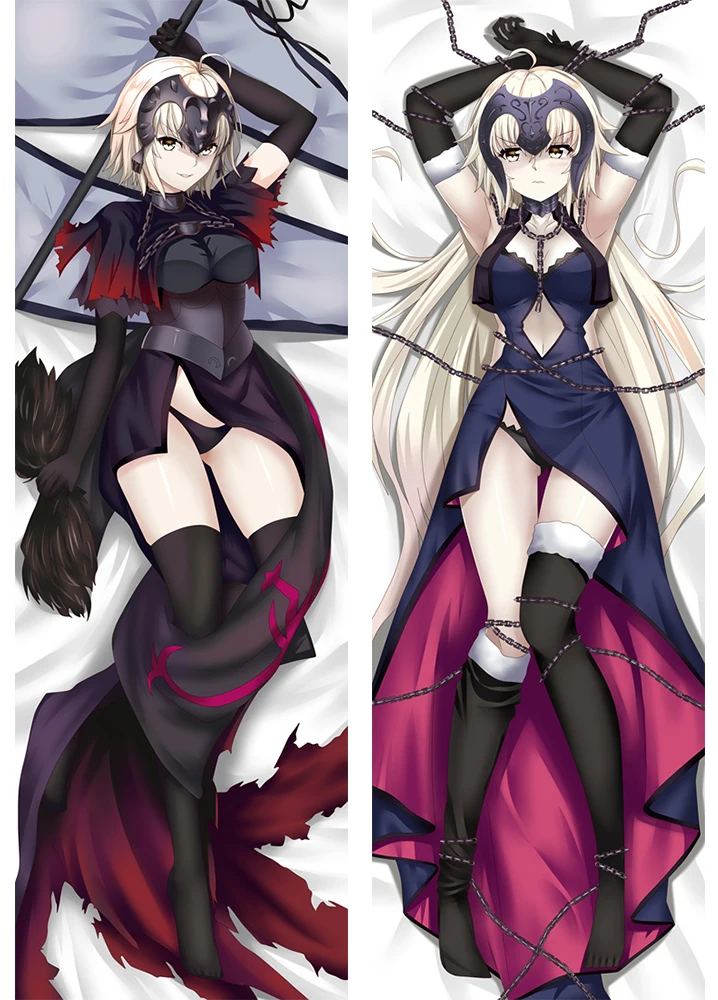 Аниме otaku Dakimakura Fate/Grand Order FGO Jeanne d'Arc линейка черный saber обнимающая Подушка