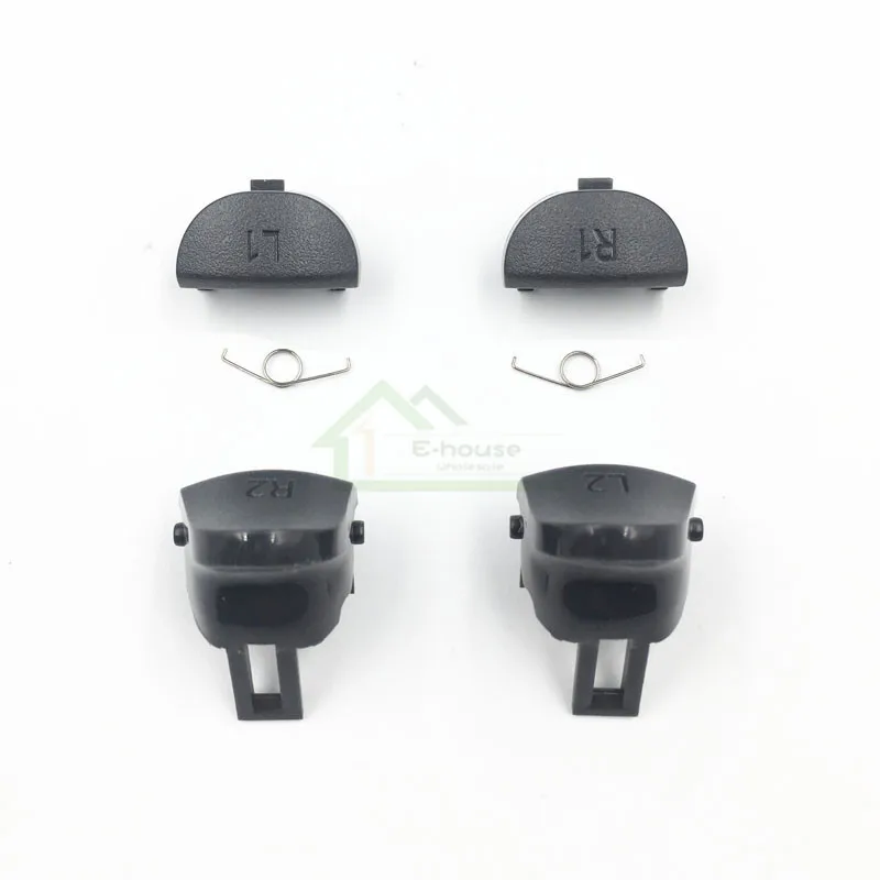 

1 Set For PS4 Pro PS4 4.0 controller L1 R1 L2 R2 Trigger Button with Spring Replacement for JDS 040 JDM 040 Controller Repair