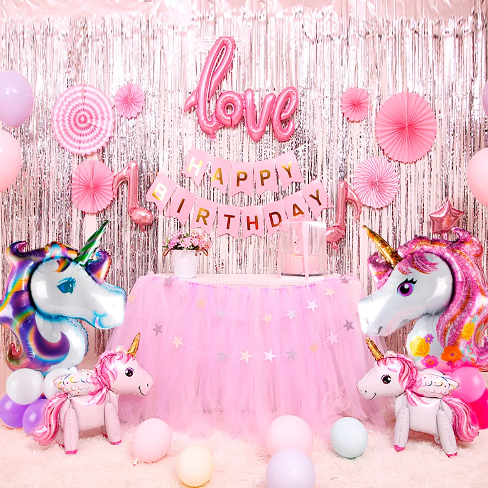Unicorn Birthday Party Supplies Birthday Party Decorations - Want It All