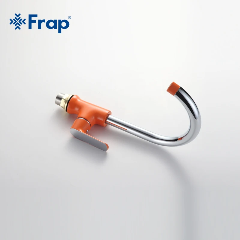  Frap modern brass single handle white flexible kitchen sink faucet basin tap cold and hot water mix - 32853891834