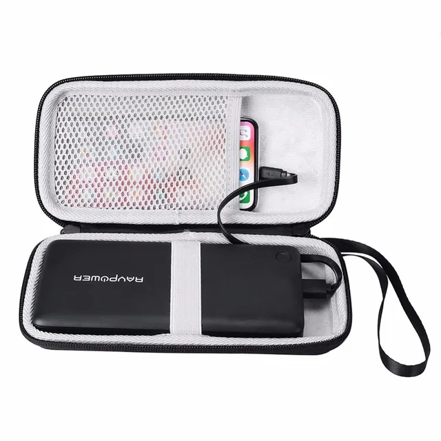 Case EVA rígida para Anker PowerCore+ e RAVPower 26800mAh