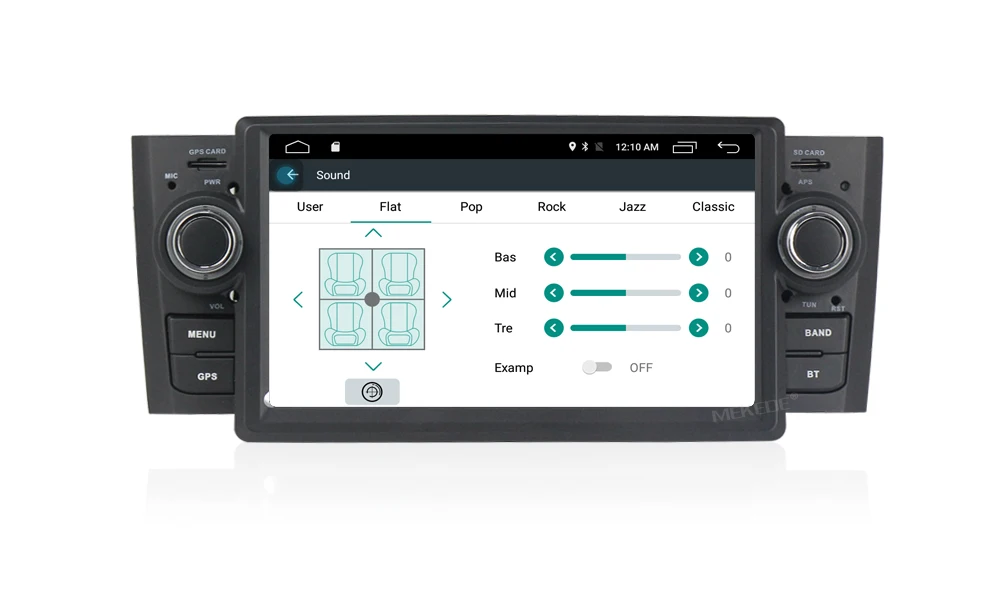 Discount New Arrival! 7" HD1024*600 Car multimedia Player Navigation GPS DVD for Fiat Grande Punto/Linea 2007-2012 android 7.1 system 16