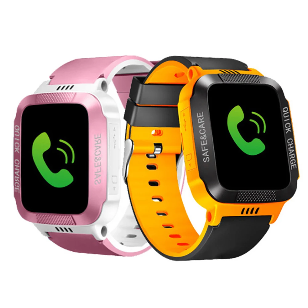 

Kids Smart Watch with GPS GSM Locator Touch Screen Tracker SOS Flashlight With Alarm Step counter Camera Smart Baby Watch Hot