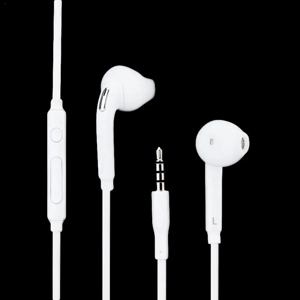 Проводные наушники 3 5 мм с басами микрофоном регулятор громкости для Iphone Xiaomi samsung