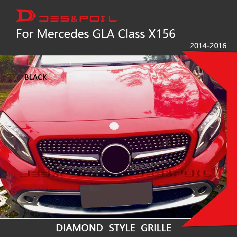 Frontgrills Renngitter Speedyparts Diamant Grill Kuhlergrill Fur Mercedes Benz Gla X156 Gla 200 13 16 Auto Motorrad Teile Artequalswork Com