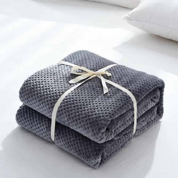 

Super Soft Warm Flannel Blanket Bed Sheet Coral Fleece Blanket Throw on Sofa/Car/Travel Wool Blankets Machine Washable
