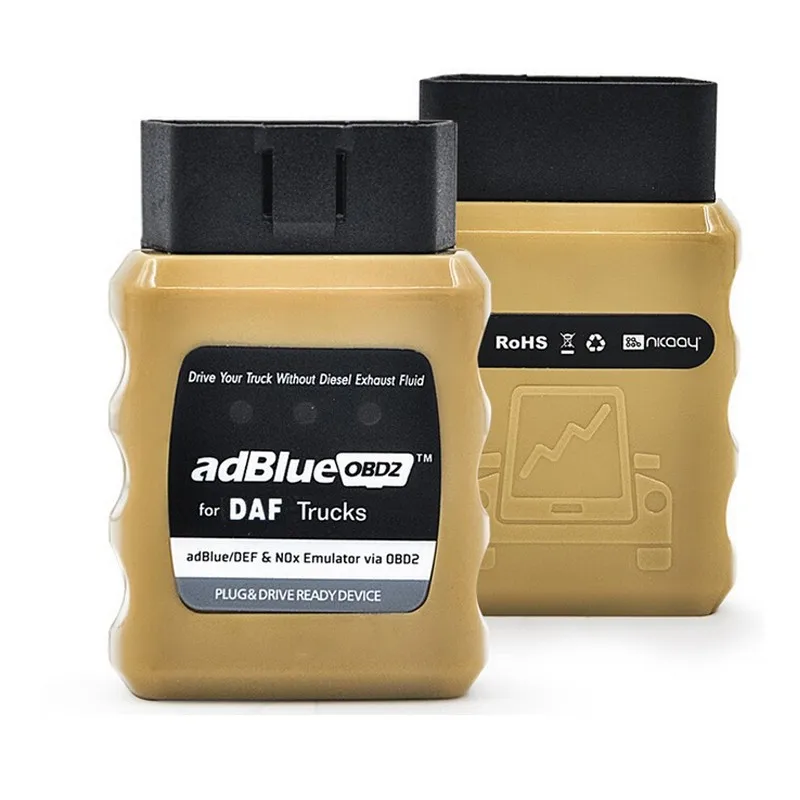 Новое поступление 2017 года AdBlue OBD2 для DAF эмулятор Adblue грузовиков NOx грузовика с