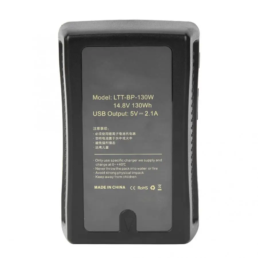 

New LTT-BP-130W High Quality Special Li-ion Battery for Camcorder Photography Lamp Monitor Li-ion Battery