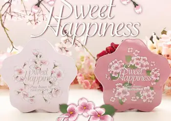 

Small Storage Box Cartoon Printing Flower Shape Candy Box Mini Tin Jewelry Case Baby Shower Wedding Favor Gift Boxes