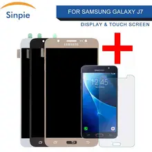 

For Samsung Galaxy J7 2016 J710 SM-J710F J710M J710H J710FN LCD Display With Touch Screen Digitizer with Brightness Adjust