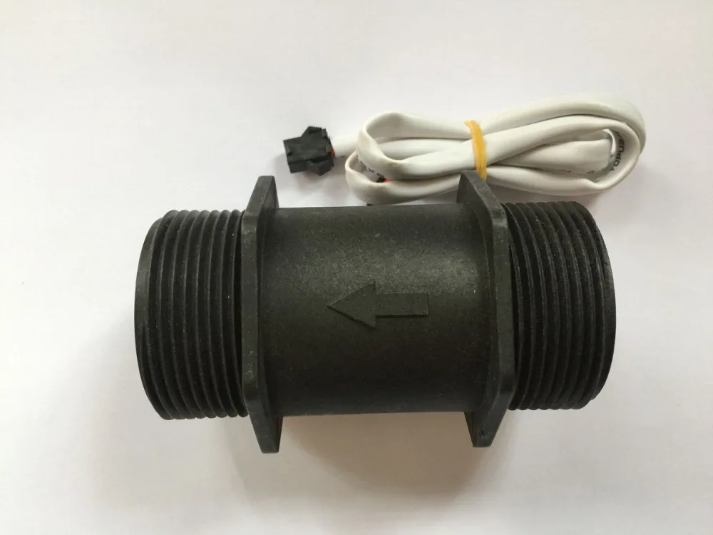 1 5 &quotDN40 2 ~ 200 л/мин водяной пластиковый турбинный Датчик потока промышленный