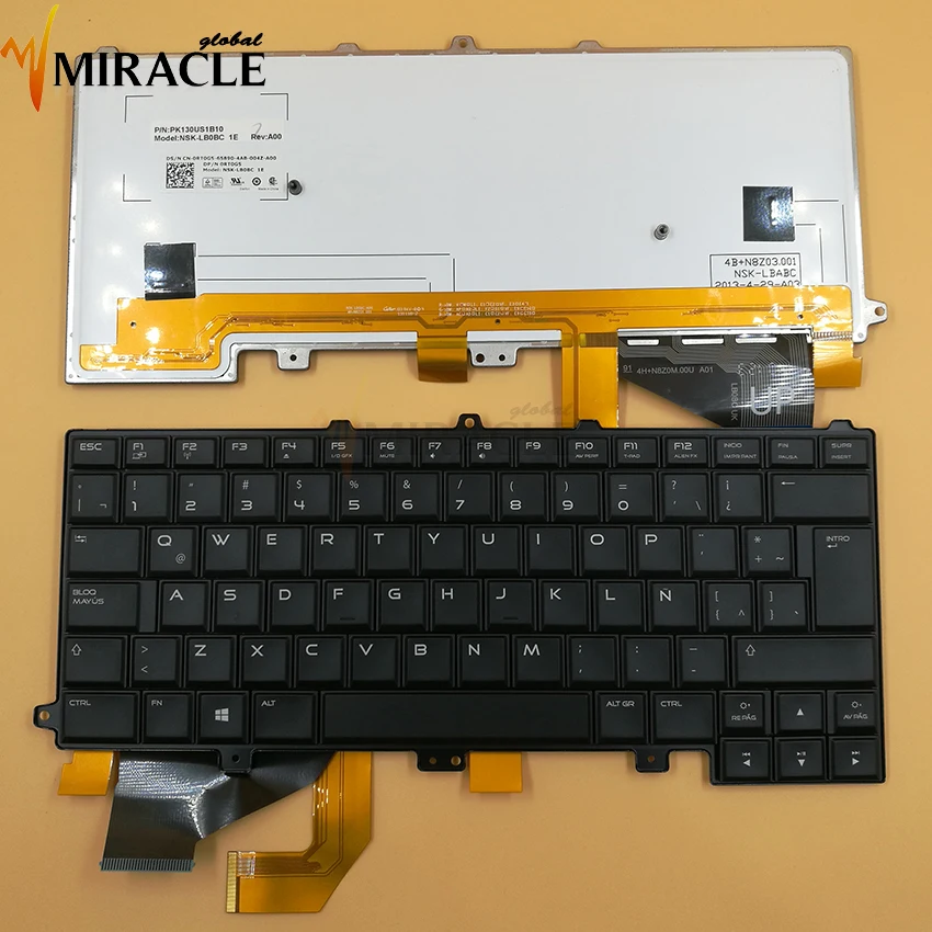 Repair You Life Laptop Keyboard For Dell For Alienware M14X R3
