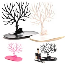Fashion Jewelry Necklace Earrings Rings Deer Stand Display Organizer Holder Show Rack M545