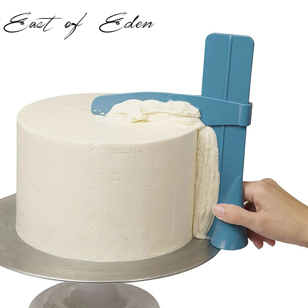 

East of Eden Cake Scraper Smoother Adjustable Spatulas Cake Edge Smoother Cream DIY Bakeware Tableware Kitchen Dessert Tools