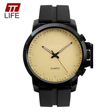 D’origine TTLIFE Marque Casual Hommes Montres Top Marque De Luxe Grand Cadran Montre Hommes Étanche Analogique Montre À Quartz Messieurs