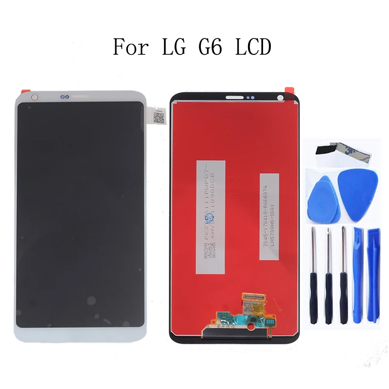 

5.7" Original for LG G6 Display Touch ScreenH870 H870DS H873 H872 LS993 VS998 US997 Repair Kit Replacement+Free Shipping