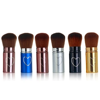

1 Pcs Retractable Compact and portable Foundation Powder Loose Powder Blush Multifunctional Make Up Brush