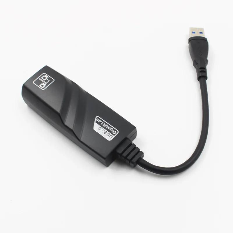 Новый USB 3,0 для RJ45 Gigabit Ethernet RJ45 локальной сети (10/100/1000) Мбит сетевой адаптер USB Ethernet сетевой карты для портативных ПК