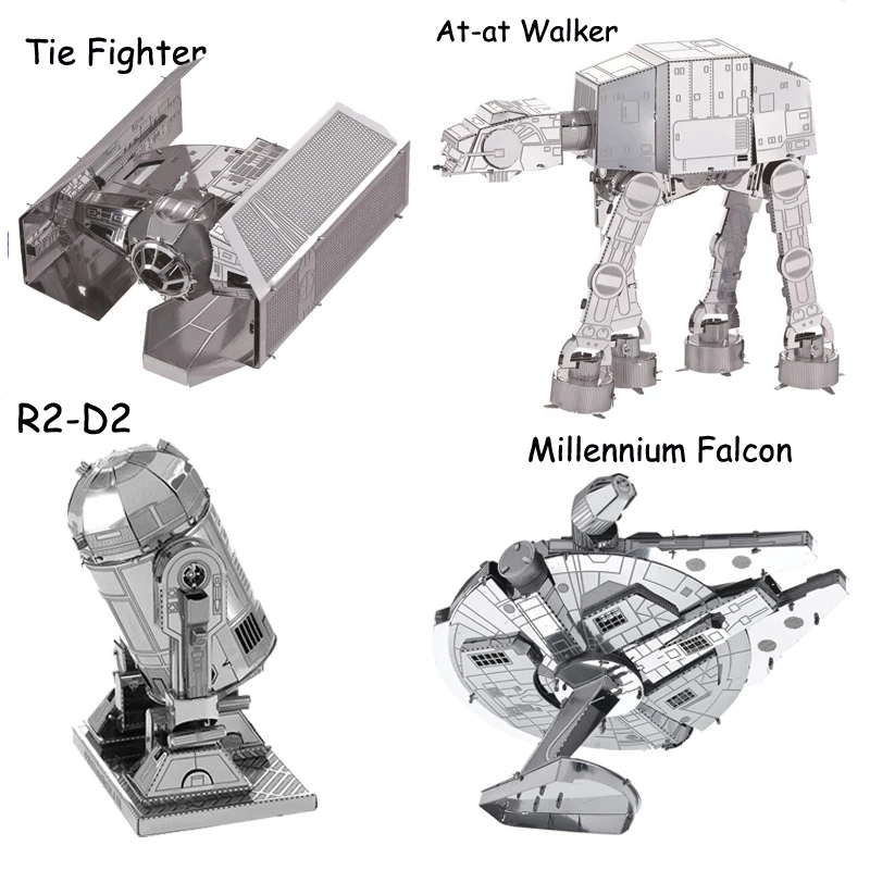 star wars 3d metal puzzle