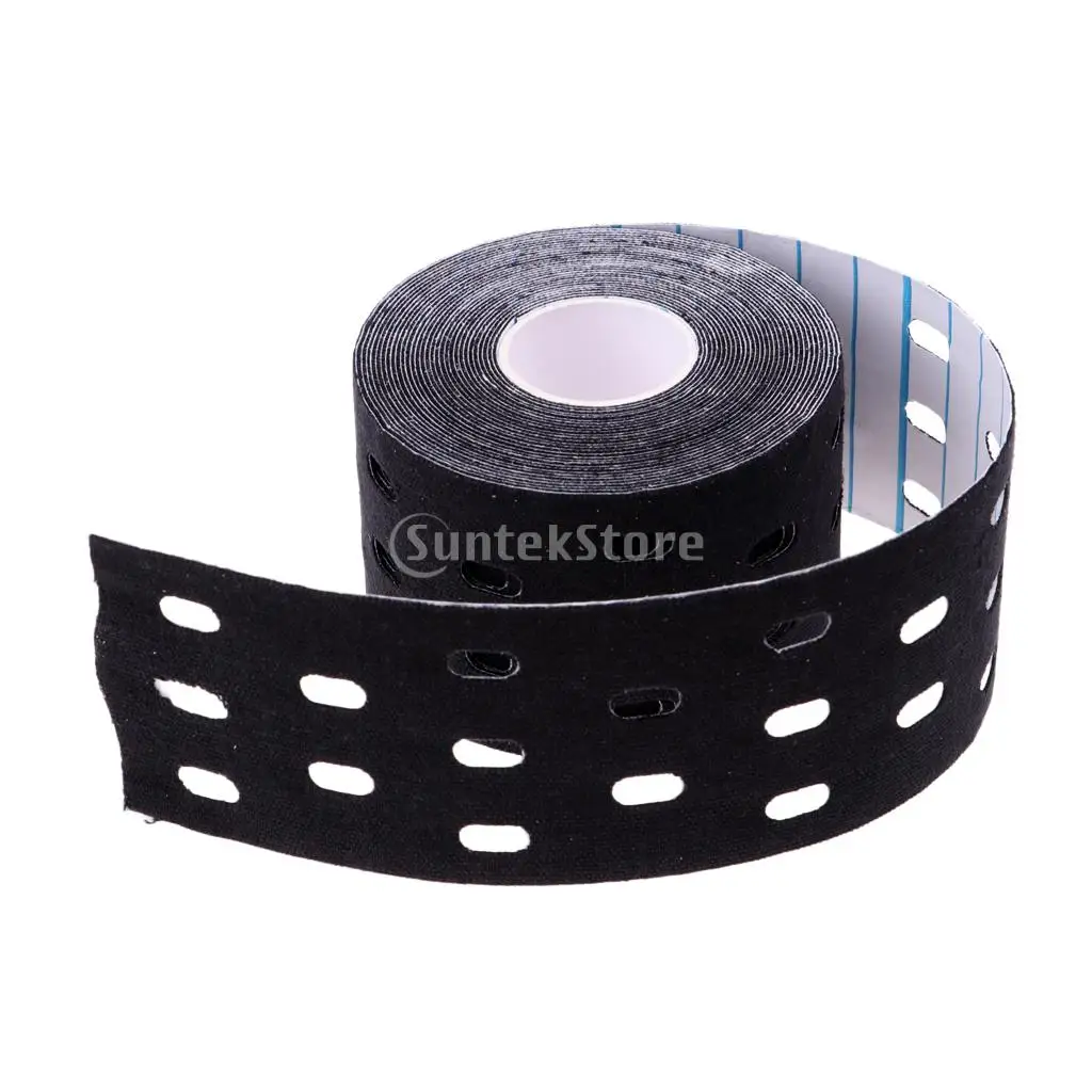 One Roll 5cm x 5m   Tape Cotton Elastic Adhesive Muscle Tape Sports Tape Shoulder Knee Back Bandage Injury Support