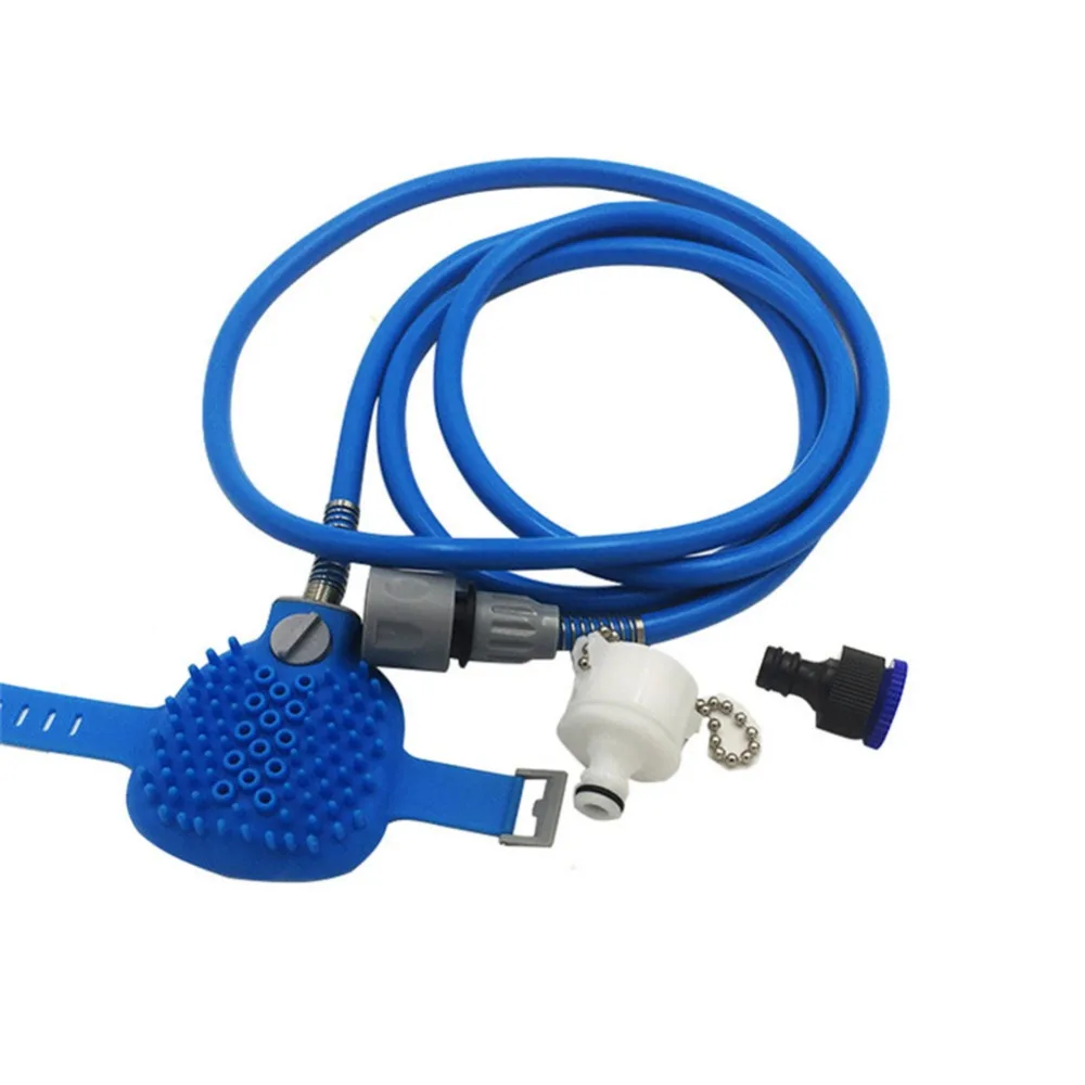 Pet Bathing Tools Dog Cleaner Bath Nozzle Puppy Cat Bath Brush 2.5m