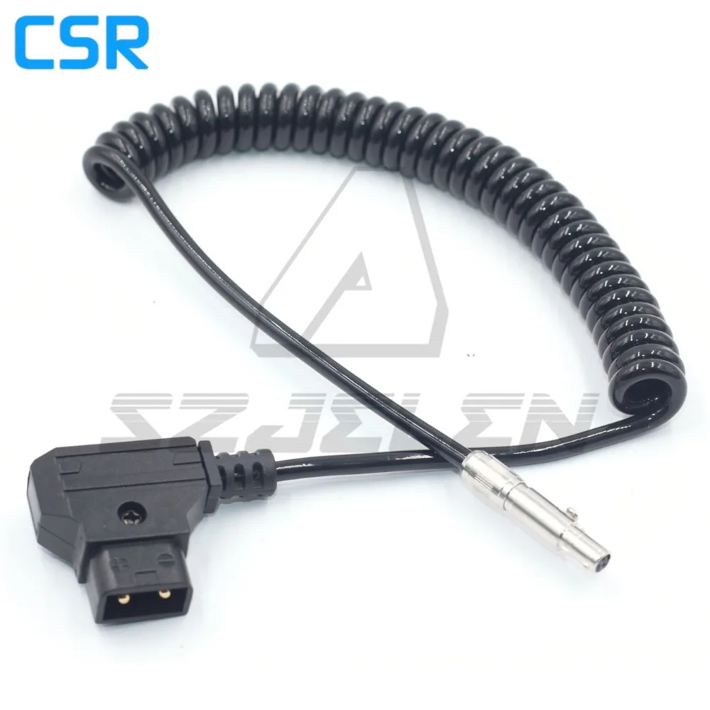 Monitor da câmera poder Odisséia 7Q 3pin plug fêmea para d tap