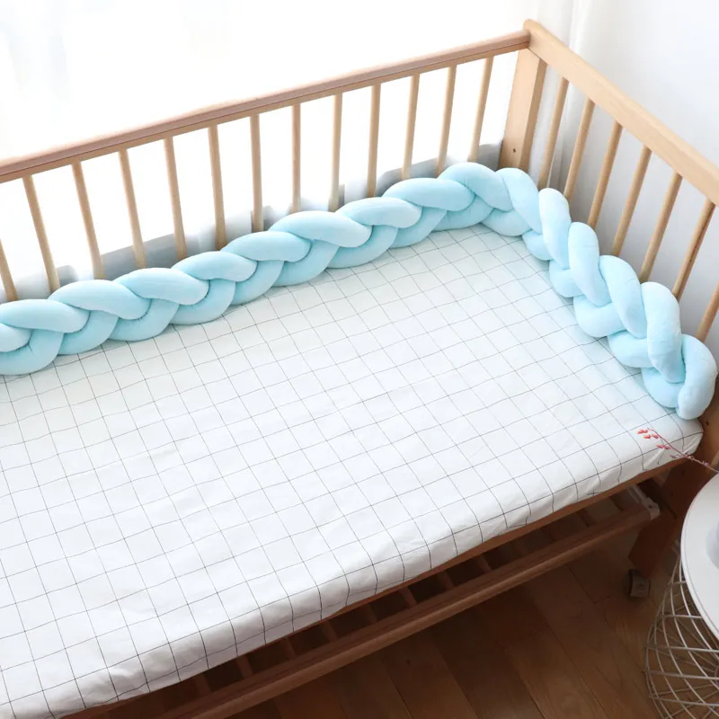 Детские бамперы защита для кроватки для новорожденных Nodic Декор детской комнаты детская коса детская кроватка бампер для коляски детская кровать
