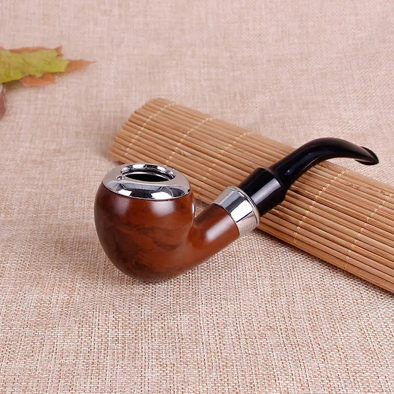 Buy Classic Pipe Chimney Filter Wood Smoking Pipes