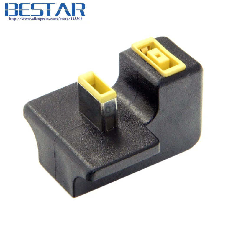 (100 pieces) Rectangle Port Male to Female Extension Charger Power