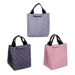 1 шт Для женщин листьев Ланч-бокс Портативный теплоизолированные сумки-холодильники Пикник Lunchbox для дети студент обед сумки