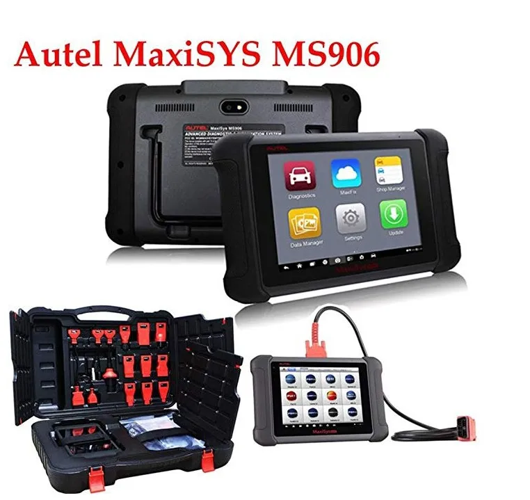 Autel MaxiSys MS906 автомобильный диагностический сканер сканирующий инструмент считыватель кодов (обновленная версия DS708 и DS808) с OE-level Vehi