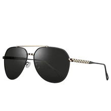 Мужские солнцезащитные очки, винтажные Поляризованные очки для вождения, очки, клипса на автомобильные аксессуары