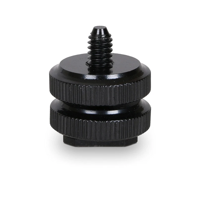14  Hot shoe Holder Tripod Monopod Mount Adapter with Screw Adapters Set For GoPro Hero 3 3+ 4 5 6 7 Sports Camera Accessories (5)