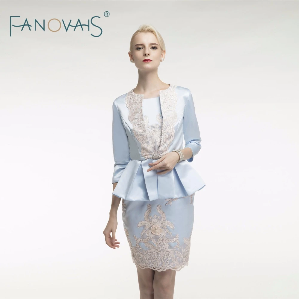 gold mother of the bride dresses short