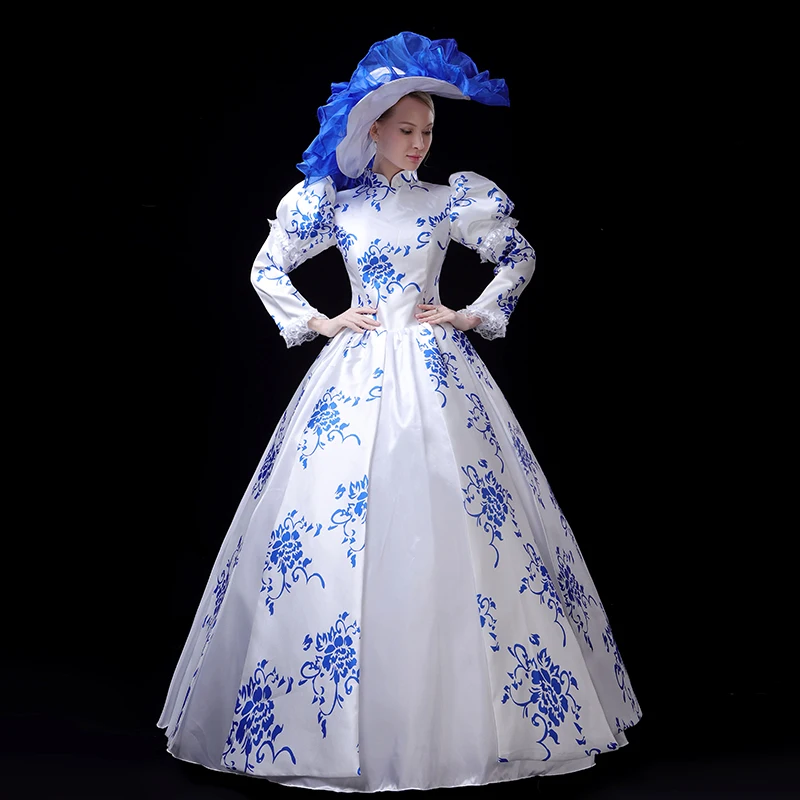 1850s ball gown