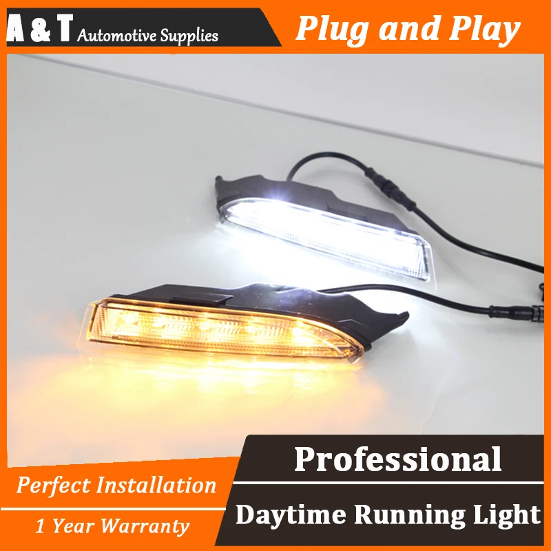 A T car styling For VW Scirocco LED DRL For Scirocco High brightness guide LED DRL