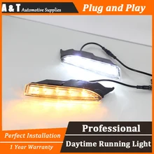 A T car styling For VW Scirocco LED DRL For Scirocco High brightness guide LED DRL