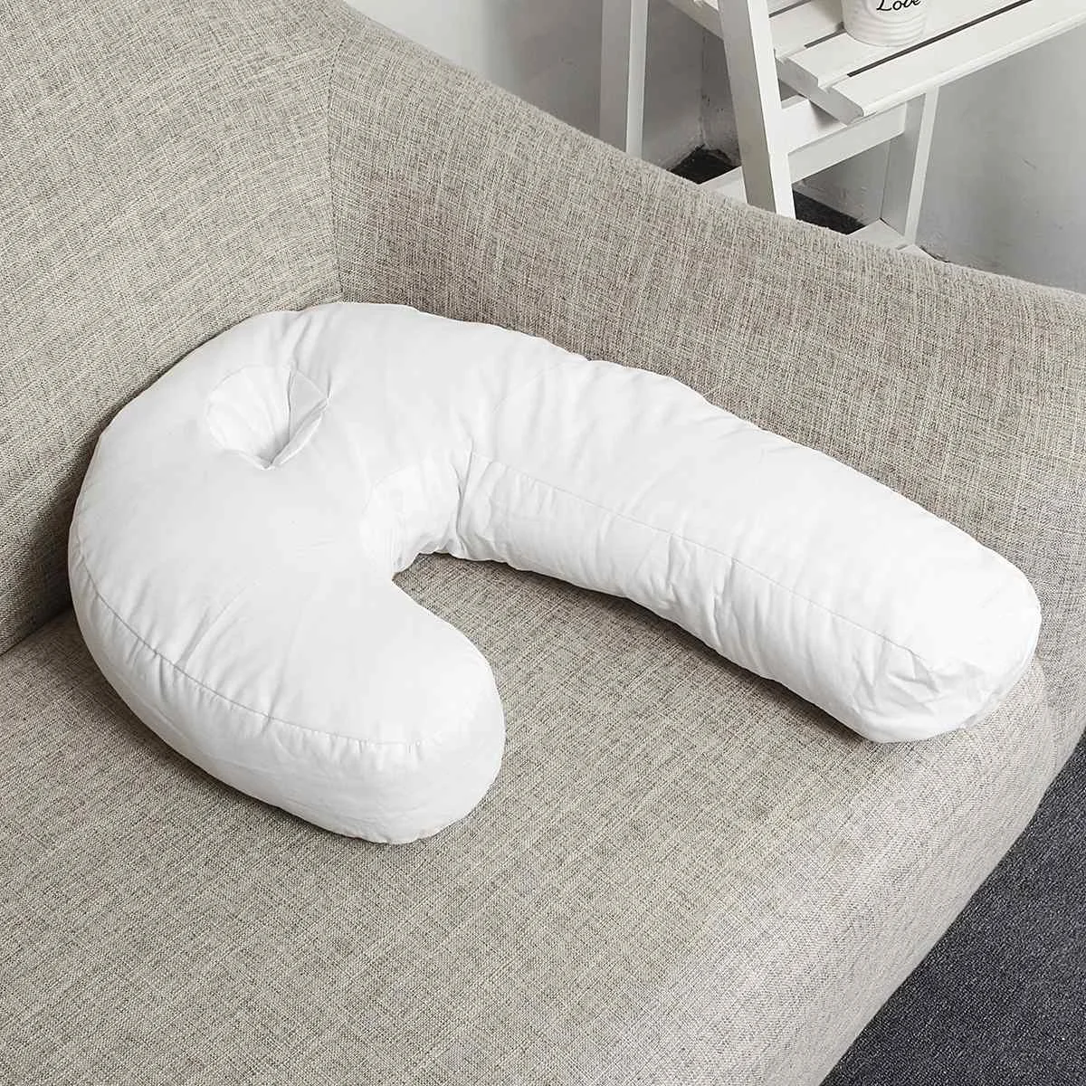 U-образная подушка для здоровья, подушка для сна, подушка для шеи и спины с эффектом памяти, подушка для путешествий, хлопковая подушка для защиты шеи