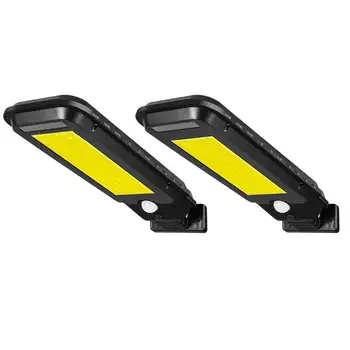 

100/210COB LED Solar Street Light Waterproof Motion Sensor Outdoor Path Wall Lamp Street Light