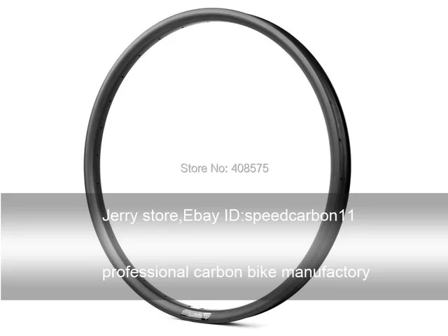 Best price at $138 Cheap 29er AM carbon mtb bicycle rim,30mm width,20mm deep tubeless compatible fit for AM riding