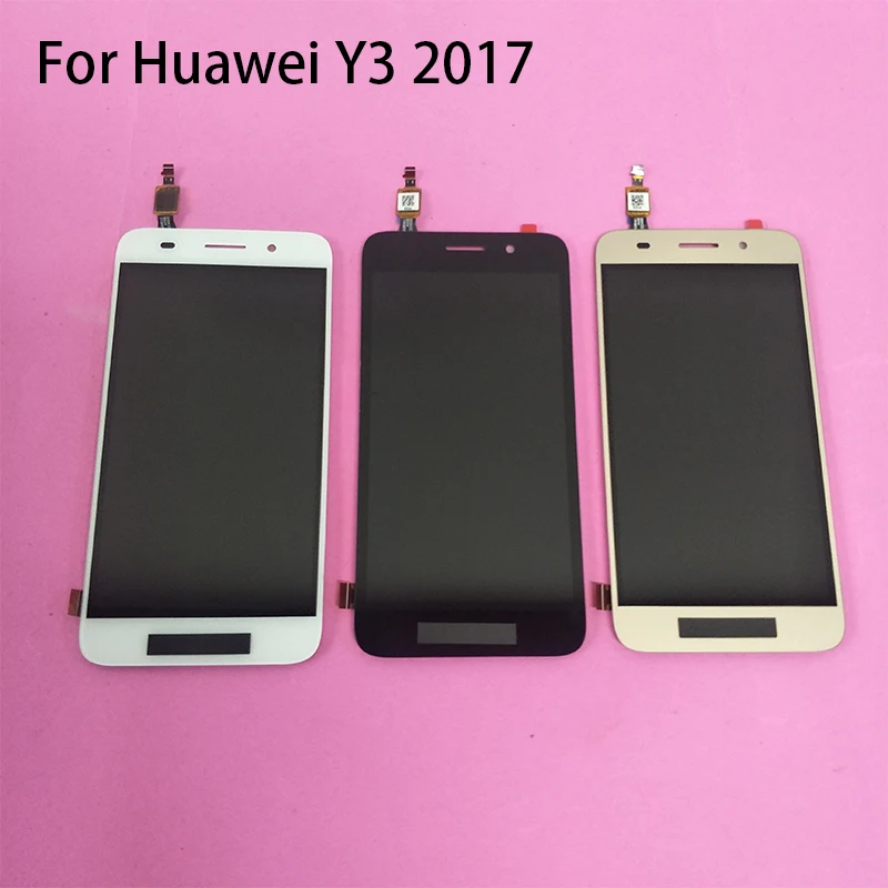 5 0 ''Новый Для Huawei Y3 2017 CRO-L02 CRO-L03 CRO-L22 Полный ЖК-дисплей + кодирующий