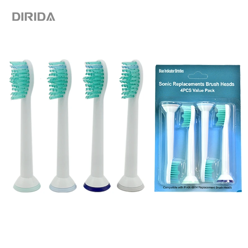 Новые сменные насадки для зубных щеток для Philips Sonicare proresyota HX6013 HX6014 HX6530 HX6930 HX3110 HX6721 HX6512 1 упаковка = 4 шт