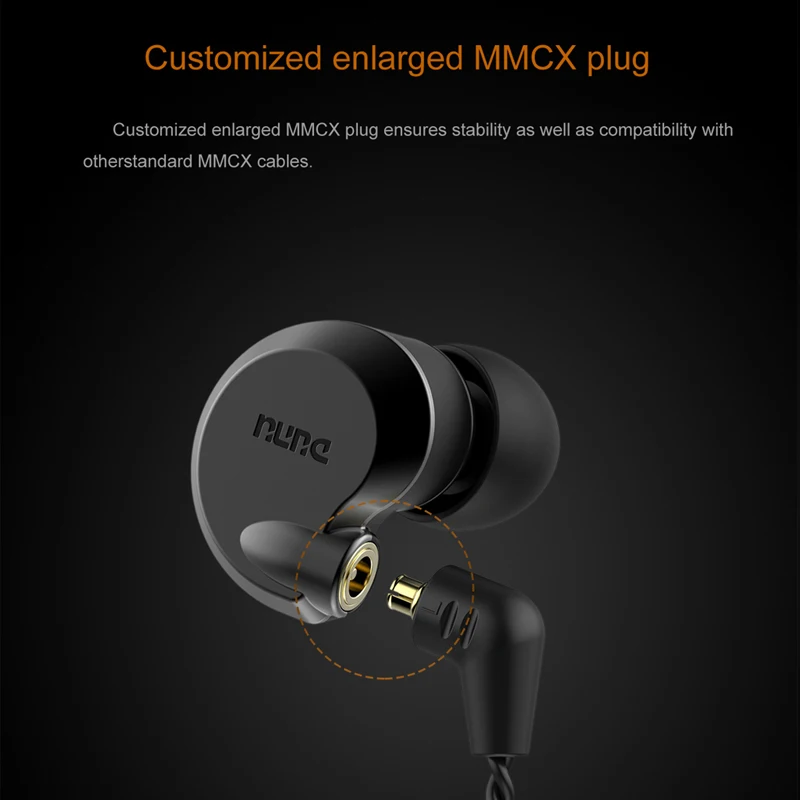DUNU Falcon-C Dynamic IEM Carbon nanotubes
