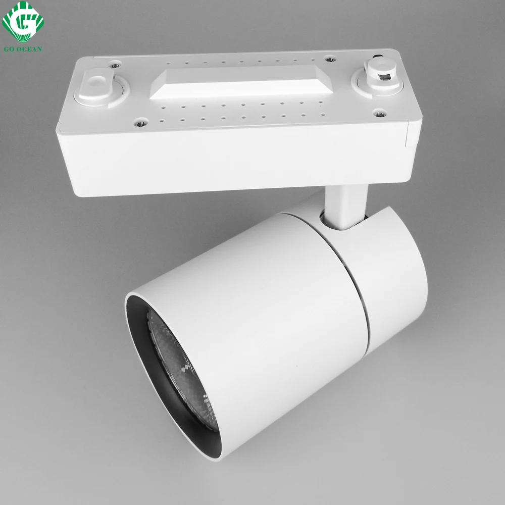 GO OCEAN LED Track Light 30W AC85- 265V for Mall Exhibition Office Shop Store Kitchen Track Lighting Rail Spotlight (19)