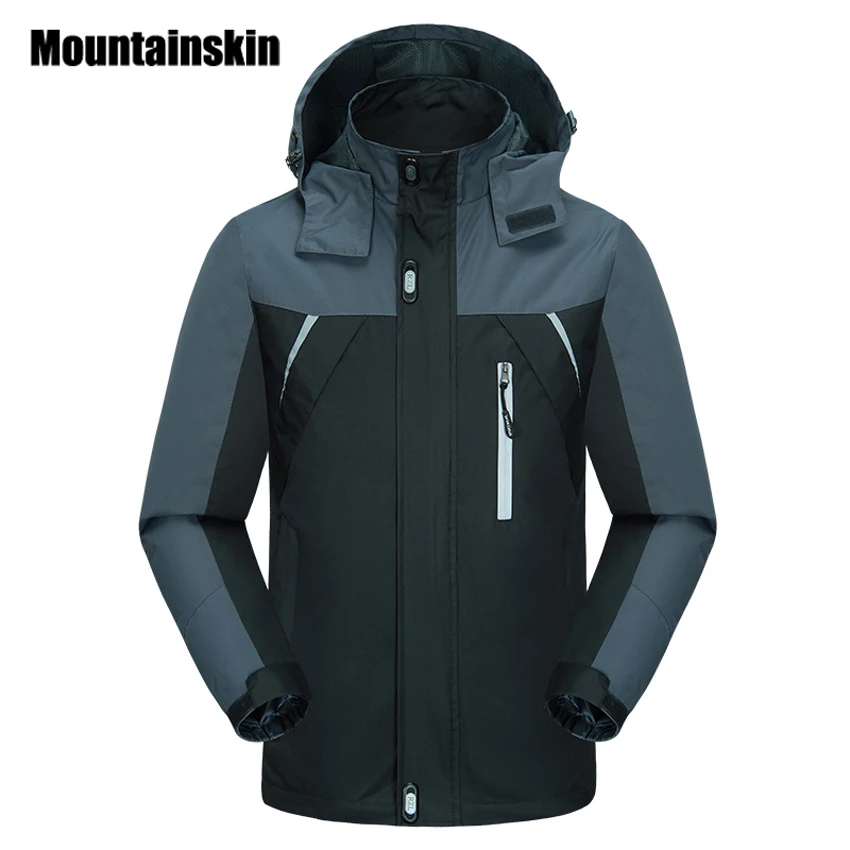 Mountainskin 2018 Spring font b Jackets b font font b Men s b font Coats 4XL