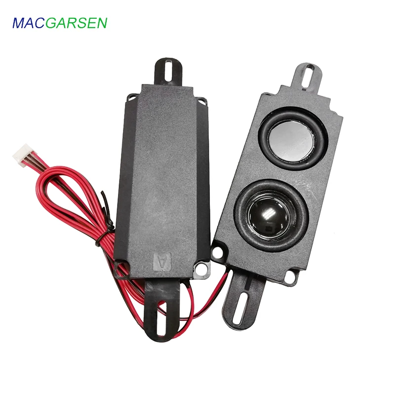 

8 ohm 5W Advertising Machine LCD TV Speakers 10045 Dual Speaker Dynamic Bass Diaphragm Speaker Built-in Passive Speakers 1/2pair