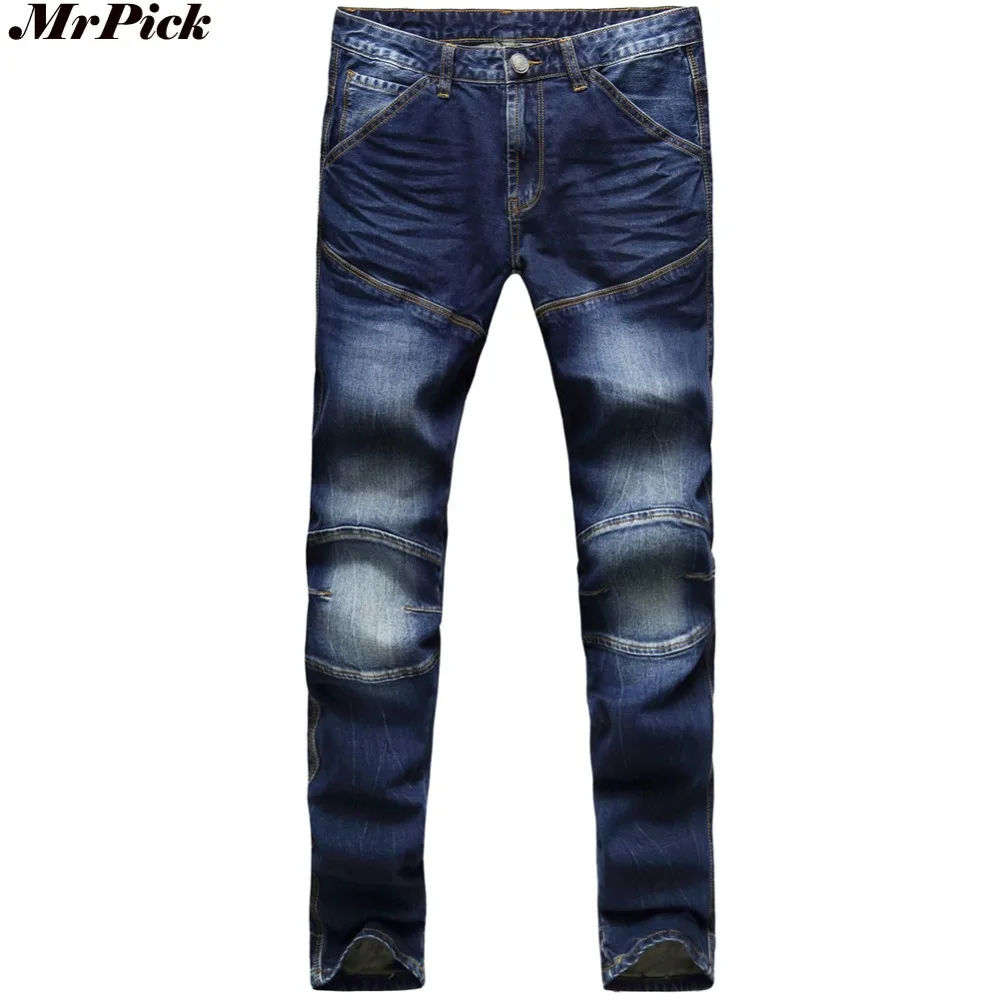 

2017 Fashion Men 3D Jeans Design Fashion Biker Strech Hiphop Jeans For Men Y2035