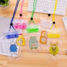 Дорожный водонепроницаемый плавательный мешок чехол для 3,5 дюймов-5,5 дюймов сотового телефона аксессуары для плавания